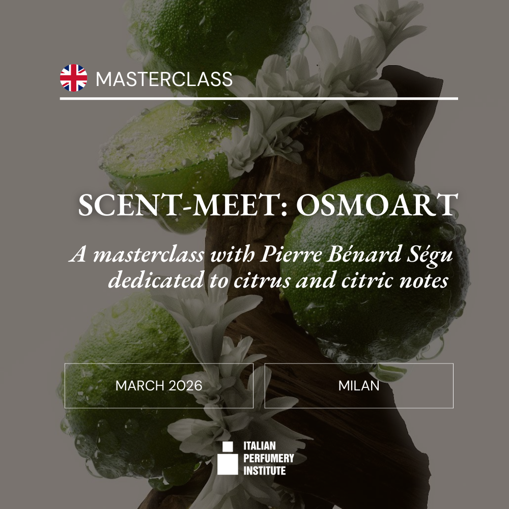 🇬🇧 MASTERCLASS | SCENT-MEET: OSMOART – A masterclass with Pierre Bénard Ségu dedicated to citrus and citric notes