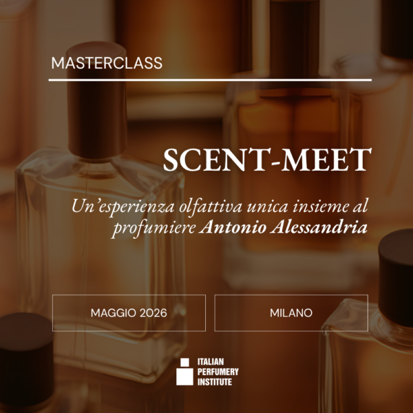 🆕 SCENT-MEET | Incontro con il naso Antonio Alessandria